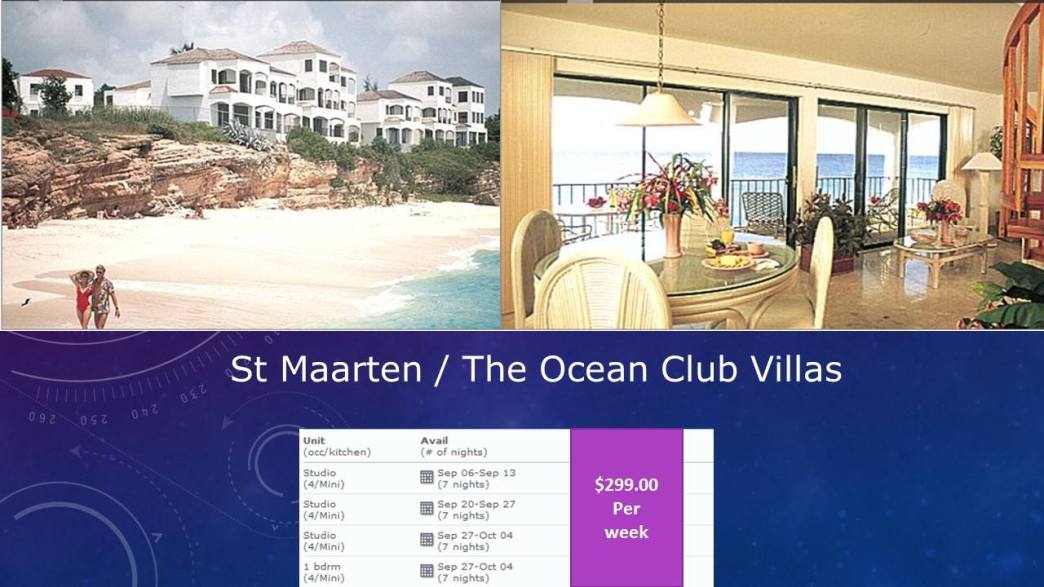 St Marteen Ocean Club Villas